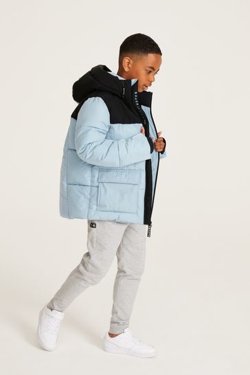 Buy Baker by Ted Baker Shower Resistant Colourblock Padded Coat