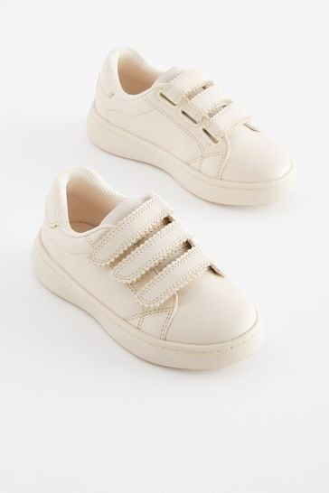 Buy Netural White Trainers from Next Netherlands