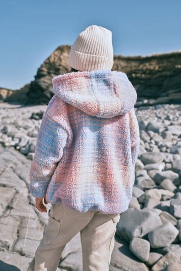 Check fleece jacket deals