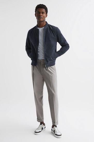 Bomber jacket deals reiss