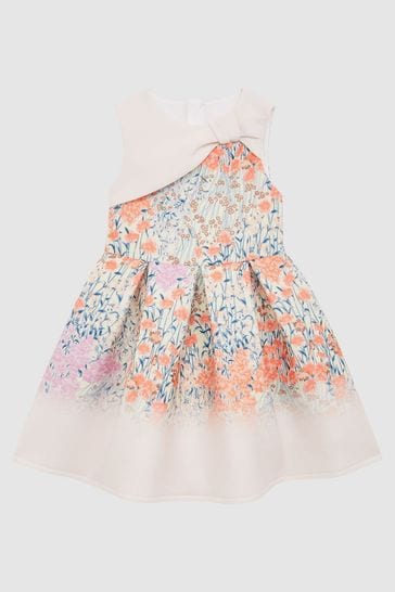 Pale pink hot sale floral dress