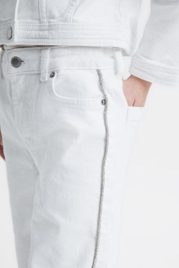 Jeans with sparkle stripe deals