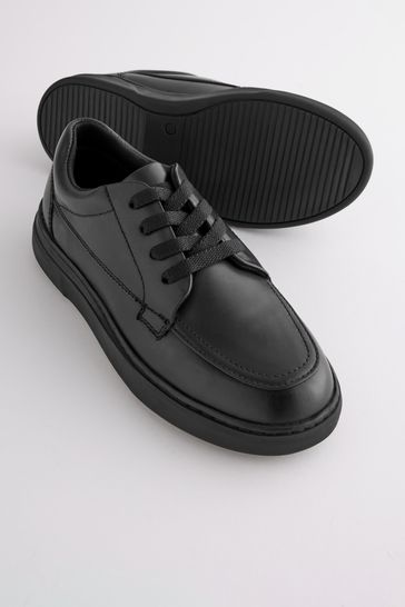 Mens leather outlet school shoes