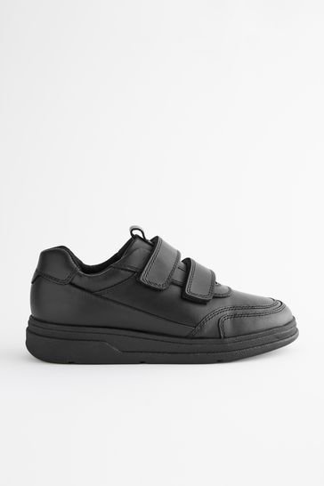 Buy Leather Touch Fastening School Shoes from the Laura Ashley