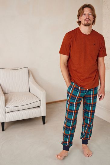 Cuffed pj set on sale