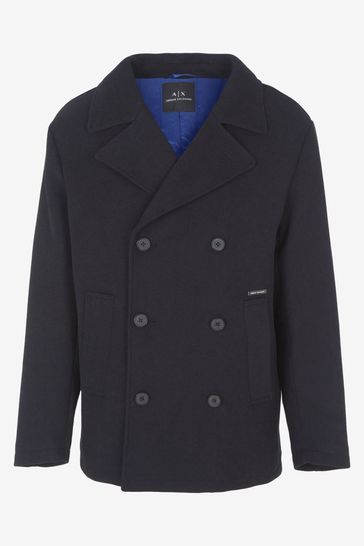 Armani exchange peacoat hotsell