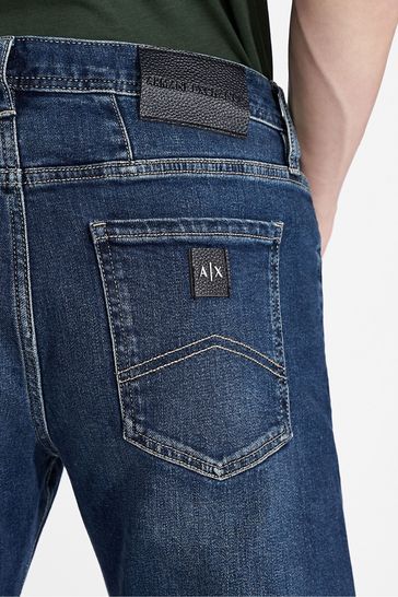Buy Armani Exchange Mens Denim Lightwash J13 Slim Fit Jeans from Next Bahrain