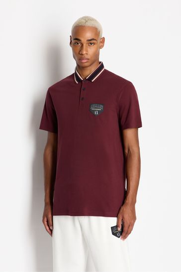 Buy Armani Exchange Varsity Polo Shirt from Next Luxembourg