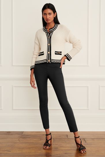 Buy Ecru White Smart Button Up Knitted Cardigan from Next Austria