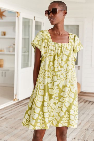 Flutter sleeve mini dress outlet