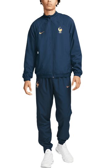 Buy Nike Blue France Strike Tracksuit from Next Luxembourg
