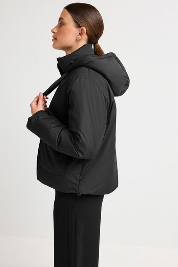 Black Short Padded Jacket