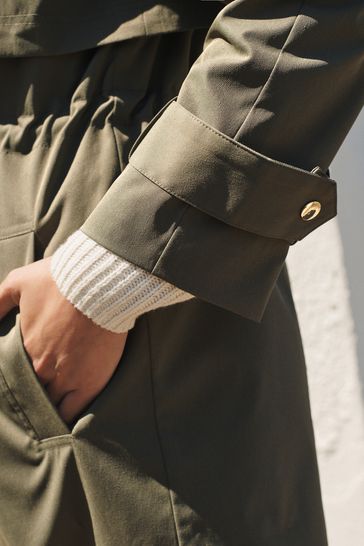 Mint velvet khaki lightweight cheap parka