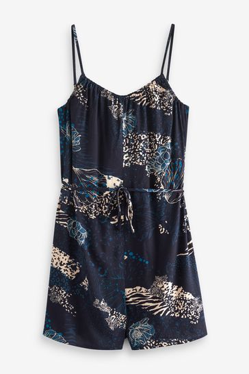Next animal print playsuit cheap