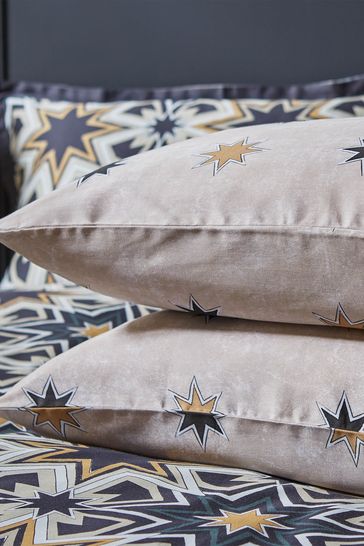 Buy Matthew Williamson Set of 2 Riad Stars Cotton Oxford