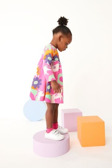 Unicorn long sleeve dress hot sale