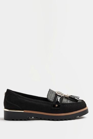 River island shop womens loafers