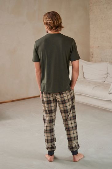 Next mens cuffed pyjamas shop
