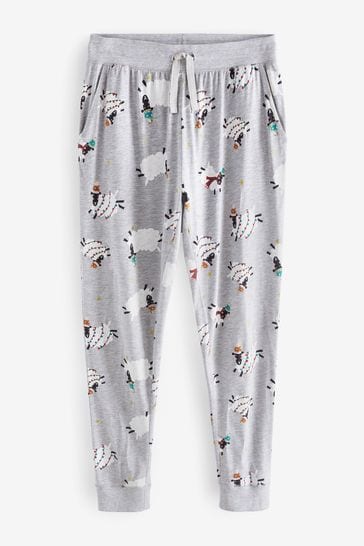 Buy Grey Sheep Matching Family Pet Jersey Pyjamas from the Next UK online  shop