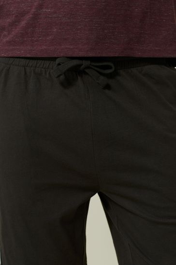Black jersey 2025 pyjamas
