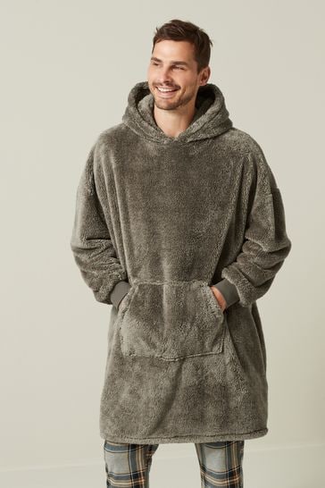 Buy Neutral Oversized Blanket Hoodie from Next Estonia