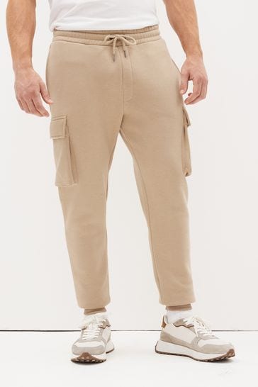 Stone Natural Cargo Joggers
