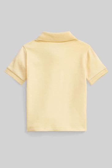 Baby yellow polo shirt sales