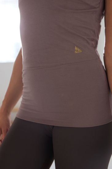 Buy Neutral Sleeveless Bandhem Yoga Top from Next Luxembourg