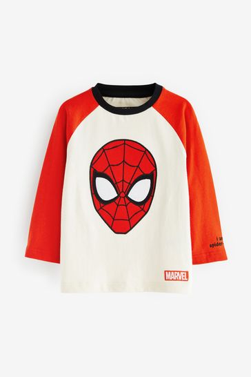 Red/White Spider-Man License T-Shirt (3mths-8yrs)