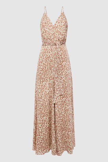Reiss animal print dress store