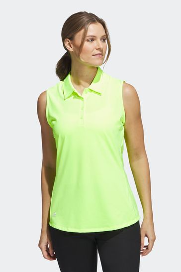 adidas Golf Ultimate 365 Solid Sleeveless Polo Shirt