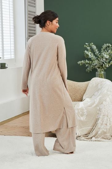 Laura Ashley Grey Longline Lounge Cardigan