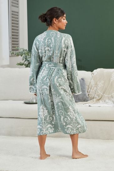 Laura Ashley Green Dressing Gown