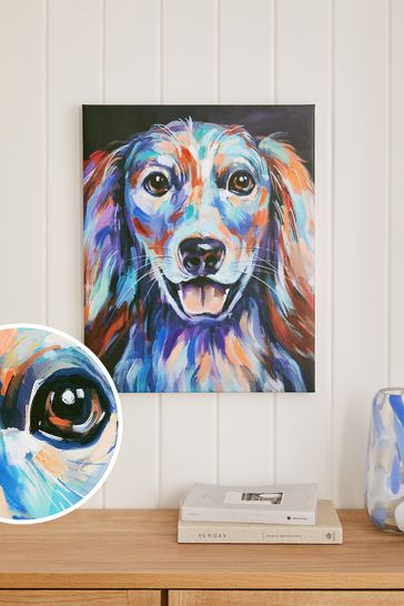 Dog wall prints store