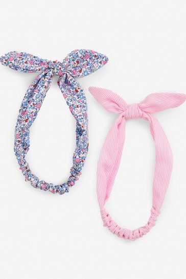 JoJo Maman Bébé Ditsy 2-Pack Headbands