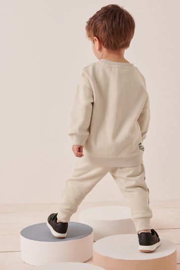 Buy Neutral Cream Paw Patrol Sweatshirt and Jogger Set 3mths 8yrs from Next Estonia