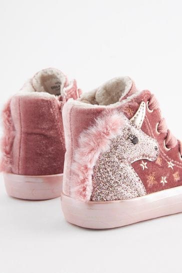 Unicorn high top cheap shoes