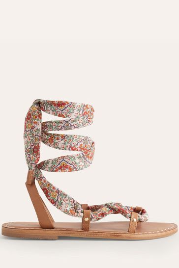 Scarf on sale tie sandals