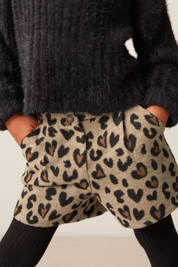 Leopard print tight shorts store