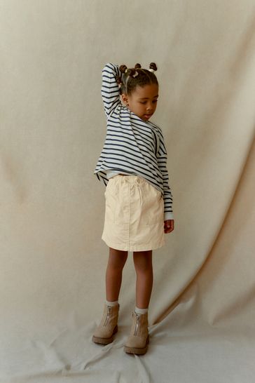 Cargo skirt toddler top
