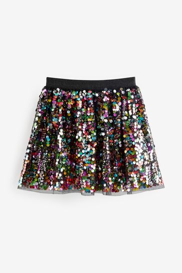 Rainbow sequin skirt next deals