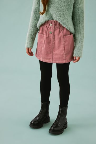 Style Hot Pink Corduroy Skirt Corduroy Skirt Next Paperbag Skirt