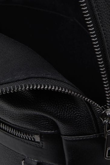 Reiss leather backpack shop