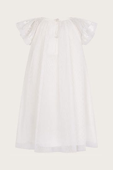 Monsoon baby on sale white dress