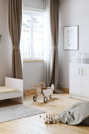 Buy Little Acorns White Santorini Cot Bed from Next Turkey