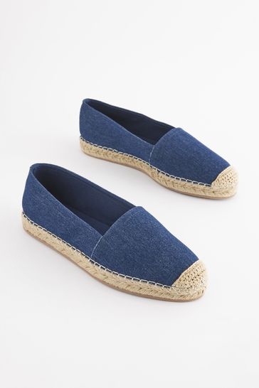 Blue espadrilles outlet