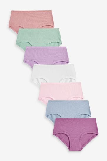 Fruit Of The Loom Multicolored 14 Pack Hipster Underwear Girls Size 14 NEW