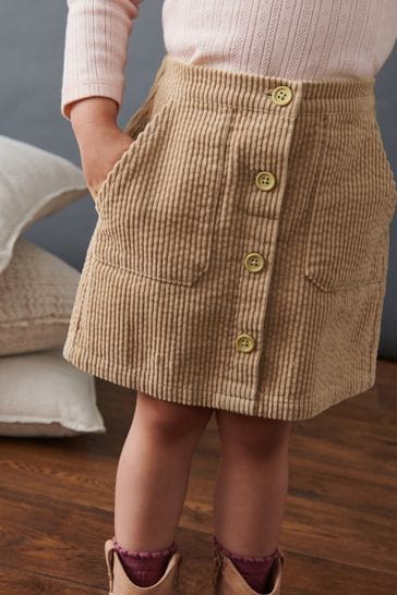Tan Brown Corduroy Skirt (3mths-7yrs)