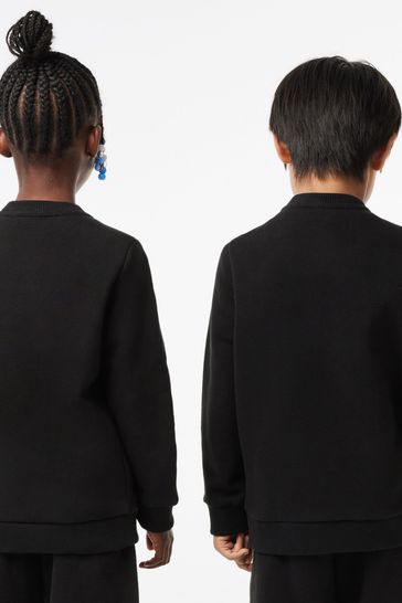 Buy Lacoste Children Black Fleece Sweatshirt bei Next Deutschland