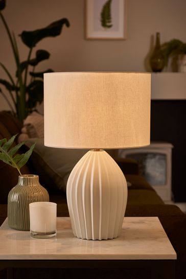 Next store white lamp